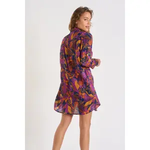 Women's shirt dress Livia Nolie Voilgambeya image-3