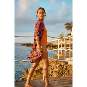 Women's shirt dress Livia Nolie Voilgambeya image-4