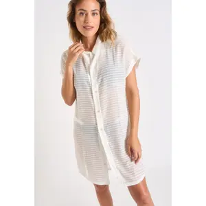 Vestido de camisa de mulher Livia Palaca Solobeach image-0