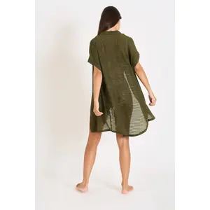 Vestido de camisa de mulher Livia Palaca Solobeach image-1