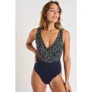 Eén stuk zwempak met luipaardprint voor vrouwen Livia Tildae Pervana image-1