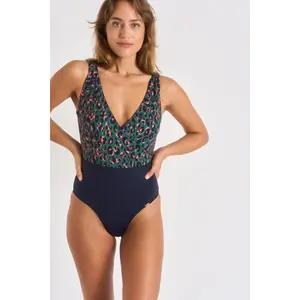 Eén stuk zwempak met luipaardprint voor vrouwen Livia Tildae Pervana image-2