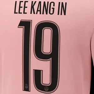 Third flock PSG Ligue des Champions LEE KANG IN #19 2024/25 image-0