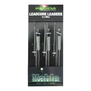 Assembly Korda Leadcore Leader Heli Weed (x3) image-0