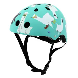 Childrens bike helmet Hornit Llama image-0