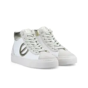 Baskets femme No Name Strike mid cut nappa/foly image-0