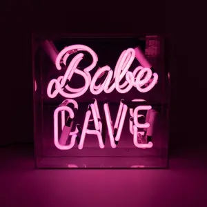 Neonoplyst skilt Locomocean Babe Cave image-1