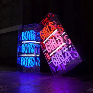 Neon illuminated sign Locomocean Girls Girls Girls image-4
