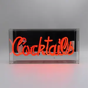 Neonoplyst skilt Locomocean Cocktails Red image-2