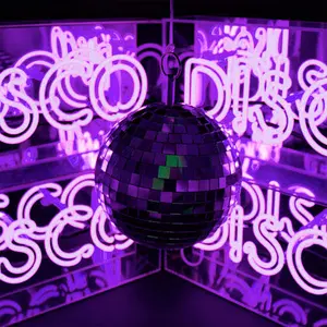 Neonoplyst skilt Locomocean Disco Purple image-1