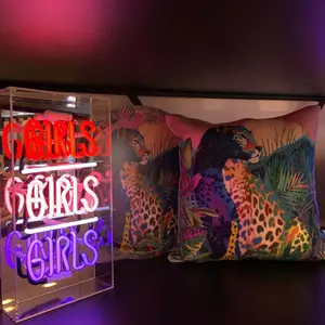 Neon illuminated sign Locomocean Girls Girls Girls image-1