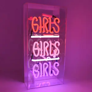 Neon illuminated sign Locomocean Girls Girls Girls image-3
