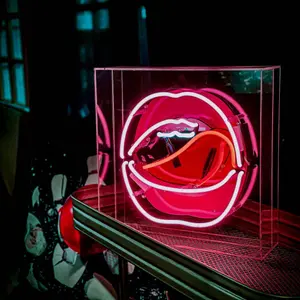Neonoplyst skilt Locomocean Mouth with Graphics image-0