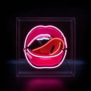 Neonoplyst skilt Locomocean Mouth with Graphics image-1
