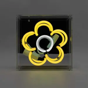 Boîte lumineuse néon mini Locomocean Daisy image-0