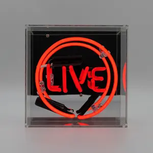 Illuminated acrylic sign Locomocean Live image-2