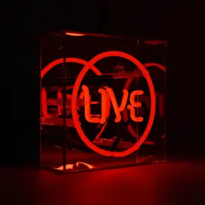 Illuminated acrylic sign Locomocean Live image-3