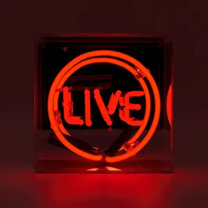 Illuminated acrylic sign Locomocean Live image-4