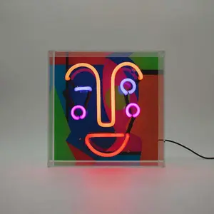 Neonoplyst skilt Locomocean Man Cave image-1