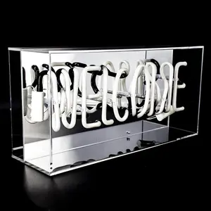 Illuminated acrylic sign Locomocean Welcome image-1