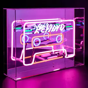 Neonoplyst skilt Locomocean Cassette image-0