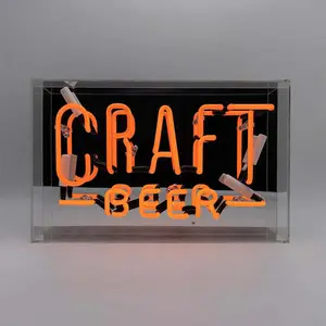 Neon illuminated sign Locomocean Craft Beer image-1