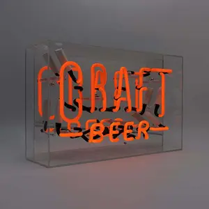 Neon illuminated sign Locomocean Craft Beer image-3