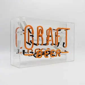 Neon illuminated sign Locomocean Craft Beer image-4