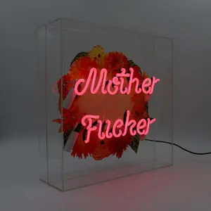 Neon illuminated sign Locomocean Mother F*cker image-1