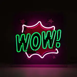 Neonoplyst skilt Locomocean WOW image-1