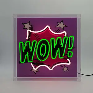 Neonoplyst skilt Locomocean WOW image-2