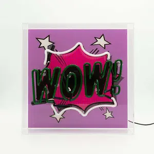 Neonoplyst skilt Locomocean WOW image-3