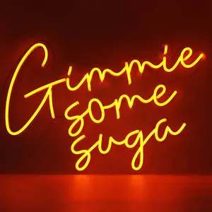 Led neon wall decoration Locomocean Gimmie Some Suga image-1