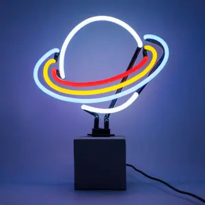 Neon lamp with base Locomocean Saturn image-1