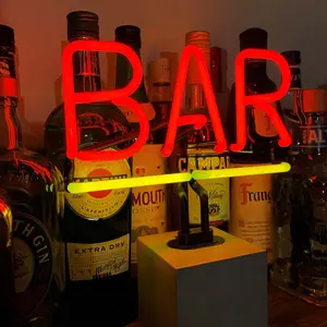 Neon lamp with base Locomocean Bar image-0