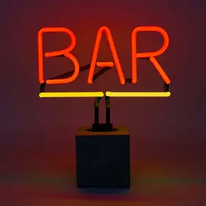 Neon lamp with base Locomocean Bar image-1