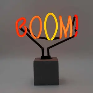 Neon lamp with base Locomocean Boom image-0