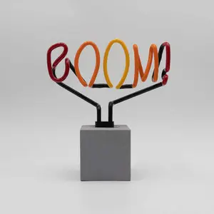 Neon lamp with base Locomocean Boom image-1