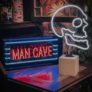 Neonlampe mit Sockel Locomocean Skull image-3