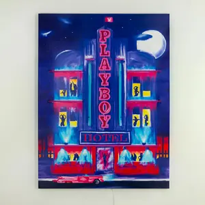 Arte mural Led Locomocean Hotel Playboy image-0