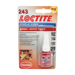 Frein filet normal a resistance moyenne sous blister Loctite 243