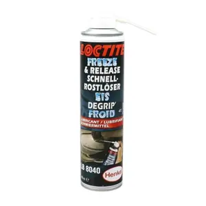 Degrippant refroidisseur debloque par choc thermique -43°C Loctite 8040 Aerosol