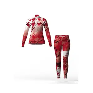 Ensemble haut d'entraînement et legging femme Löffler Worldcup 25 image-0