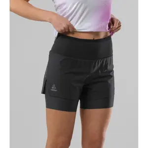 Pantalón corto 2 en 1 mujer Löffler image-1