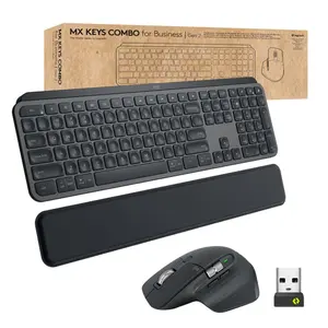 Clavier et souris combo pour entreprise 2e génération Logitech MX Fra - Central