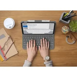 Housse et clavier pour Ipad 10Th Gen Logitech Slim Folio image-4