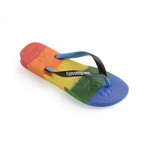 Tongs Havaianas Top Logomania Multicolor Rainbow image-1