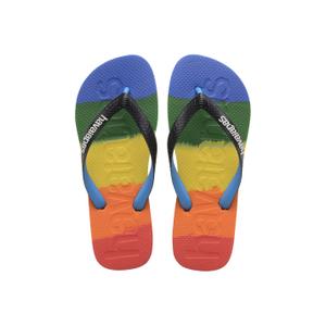 Tongs Havaianas Top Logomania Multicolor Rainbow image-3