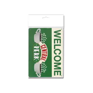 Mittleres Metallpaneel Logoshirt Friends Perk Welcome image-1