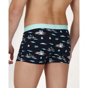 Elastic cotton boxer shorts Lois Hawaii (x2) image-1